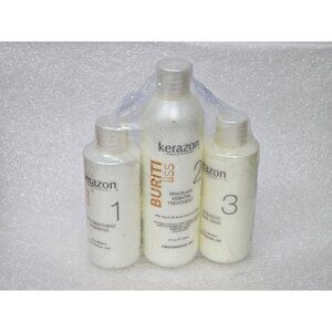 Kerazon Buritiliss Brazilian Keratin Treatment Set Shampoo Intensive Hair Mask